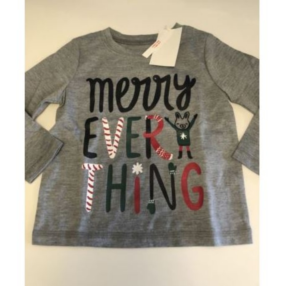 NWT Girls Joe Fresh Christmas Pajama Set 2T - Picture 2 of 7
